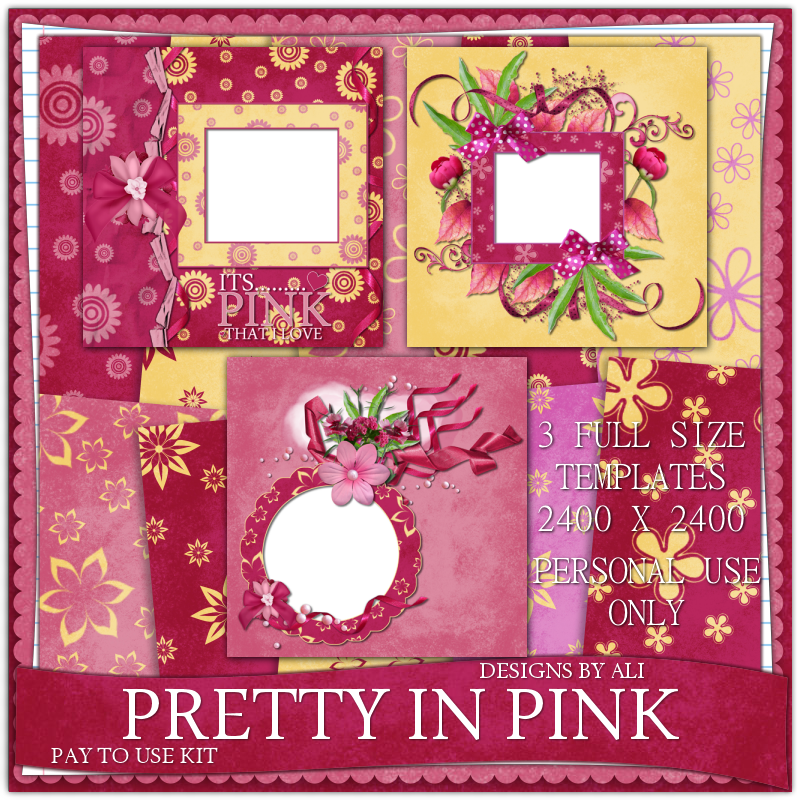 Pretty In Pink Quick Pages FS - Click Image to Close